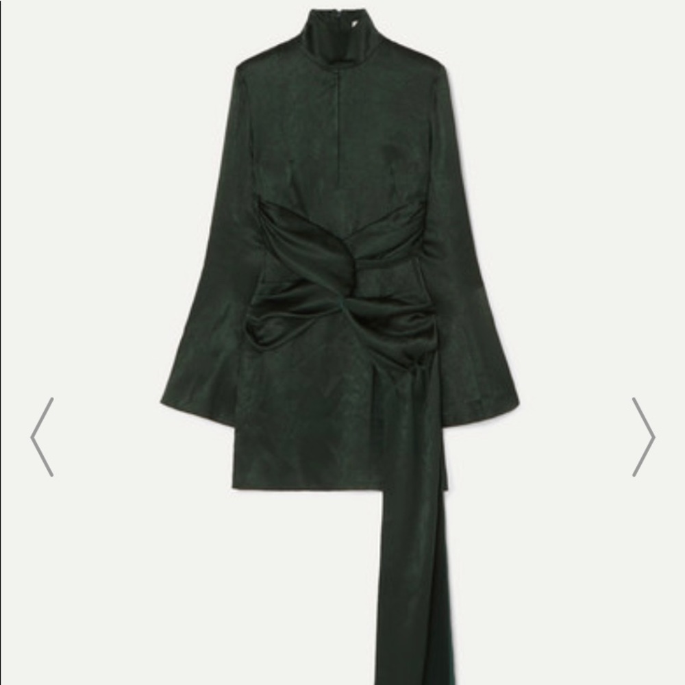 SIZE 6 16ARLINGTON CATHERINE GREEN DRESS